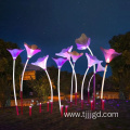 LED Morning Glory Shaped Light